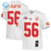 George Karlaftis 56 Kansas City Chiefs Super Bowl Lvii Champions 3 Stars Youth Game Jersey White stylepulseusa 1