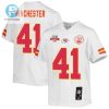 James Winchester 41 Kansas City Chiefs Super Bowl Lvii Champions 3 Stars Youth Game Jersey White stylepulseusa 1