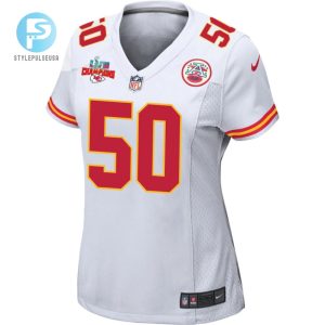 Willie Gay 50 Kansas City Chiefs Super Bowl Lvii Champions 3 Stars Women Game Jersey White stylepulseusa 1 2