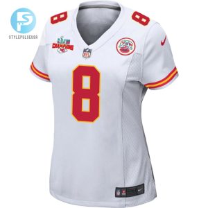 Carlos Dunlap 8 Kansas City Chiefs Super Bowl Lvii Champions 3 Stars Women Game Jersey White stylepulseusa 1 2