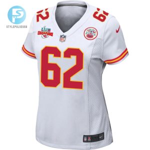 Joe Thuney 62 Kansas City Chiefs Super Bowl Lvii Champions 3 Stars Women Game Jersey White stylepulseusa 1 2