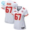 Lucas Niang 67 Kansas City Chiefs Super Bowl Lvii Champions 3 Stars Women Game Jersey White stylepulseusa 1