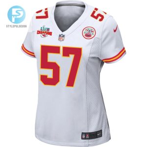 Orlando Brown 57 Kansas City Chiefs Super Bowl Lvii Champions 3 Stars Women Game Jersey White stylepulseusa 1 2