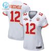 Shane Buechele 12 Kansas City Chiefs Super Bowl Lvii Champions 3 Stars Women Game Jersey White stylepulseusa 1