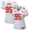 Chris Jones 95 Kansas City Chiefs Super Bowl Lvii Champions 3 Stars Women Game Jersey White stylepulseusa 1