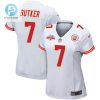 Harrison Butker 7 Kansas City Chiefs Super Bowl Lvii Champions 3 Stars Women Game Jersey White stylepulseusa 1