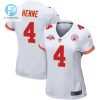 Chad Henne 4 Kansas City Chiefs Super Bowl Lvii Champions 3 Stars Women Game Jersey White stylepulseusa 1