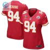 Malik Herring 94 Kansas City Chiefs Super Bowl Lvii Champions 3 Stars Women Game Jersey Red stylepulseusa 1