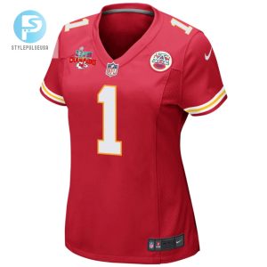 Jerick Mckinnon 1 Kansas City Chiefs Super Bowl Lvii Champions 3 Stars Women Game Jersey Red stylepulseusa 1 2