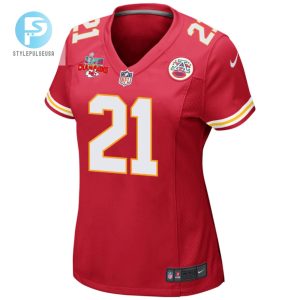 Trent Mcduffie 21 Kansas City Chiefs Super Bowl Lvii Champions 3 Stars Women Game Jersey Red stylepulseusa 1 2