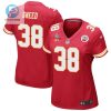 Ljarius Sneed 38 Kansas City Chiefs Super Bowl Lvii Champions 3 Stars Women Game Jersey Red stylepulseusa 1