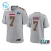 Harrison Butker 7 Kansas City Chiefs Super Bowl Lvii Patch Atmosphere Fashion Game Jersey Gray stylepulseusa 1