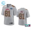 Blake Bell 81 Kansas City Chiefs Super Bowl Lvii Youth Atmosphere Game Jersey Gray stylepulseusa 1