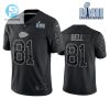 Blake Bell 81 Kansas City Chiefs Super Bowl Lvii Reflective Limited Jersey stylepulseusa 1