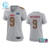 Smithschuster 9 Kansas City Chiefs Super Bowl Lvii Atmosphere Jersey Women Gray stylepulseusa 1