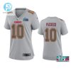 Isaih Pacheco 10 Kansas City Chiefs Super Bowl Lvii Atmosphere Jersey Women Gray stylepulseusa 1