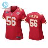 George Karlaftis 56 Kansas City Chiefs Super Bowl Lvii Game Jersey Women Red stylepulseusa 1