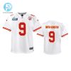 Smithschuster 9 Kansas City Chiefs Super Bowl Lvii Game Jersey Youth White stylepulseusa 1