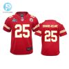 Edwardshelaire 25 Kansas City Chiefs Super Bowl Lvii Game Jersey Youth Red stylepulseusa 1