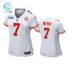 Harrison Butker 7 Kansas City Chiefs Super Bowl Lvii Game Jersey Women White stylepulseusa 1