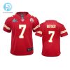 Harrison Butker 7 Kansas City Chiefs Super Bowl Lvii Game Jersey Youth Red stylepulseusa 1