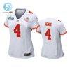 Chad Henne 4 Kansas City Chiefs Super Bowl Lvii Game Jersey Women White stylepulseusa 1