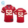 Creed Humphrey 52 Kansas City Chiefs Super Bowl Lvii Game Jersey Youth Red stylepulseusa 1