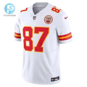 Travis Kelce 87 Kansas City Chiefs Vapor F.U.S.E. Limited Jersey White stylepulseusa 1 2