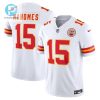 Patrick Mahomes 15 Kansas City Chiefs Vapor F.U.S.E. Limited Jersey White stylepulseusa 1