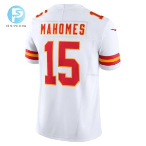 Patrick Mahomes 15 Kansas City Chiefs Vapor F.U.S.E. Limited Jersey White stylepulseusa 1 2