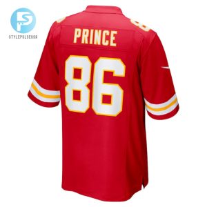 Gerrit Prince 86 Kansas City Chiefs Game Men Jersey Red stylepulseusa 1 2