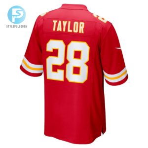 Keith Taylor 28 Kansas City Chiefs Game Men Jersey Red stylepulseusa 1 2