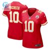 Isiah Pacheco 10 Kansas City Chiefs Game Women Jersey Red stylepulseusa 1