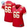 Mike Caliendo 66 Kansas City Chiefs Game Women Jersey Red stylepulseusa 1