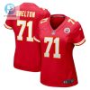 Danny Shelton 71 Kansas City Chiefs Game Women Jersey Red stylepulseusa 1