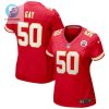 Willie Gay 50 Kansas City Chiefs Game Women Jersey Red stylepulseusa 1