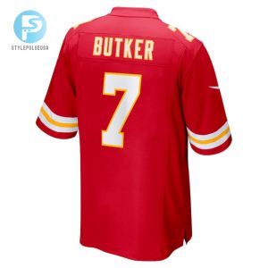 Harrison Butker 7 Kansas City Chiefs Game Men Jersey Red stylepulseusa 1 2