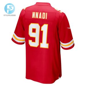 Derrick Nnadi 91 Kansas City Chiefs Game Men Jersey Red stylepulseusa 1 2