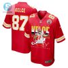 Travis Kelce 87 Kansas City Chiefs Catching Fire Game Jersey Men Red stylepulseusa 1