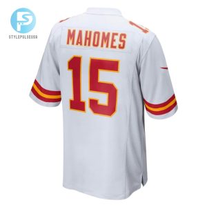 Patrick Mahomes 15 Signed Kansas City Chiefs Game Jersey Men White stylepulseusa 1 3