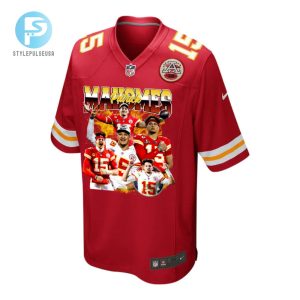 Patrick Mahomes 15 Kansas City Chiefs Arm Of Gold Game Jersey Men Red stylepulseusa 1 2