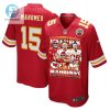 Patrick Mahomes 15 Kansas City Chiefs Cheers Game Jersey Men Red stylepulseusa 1