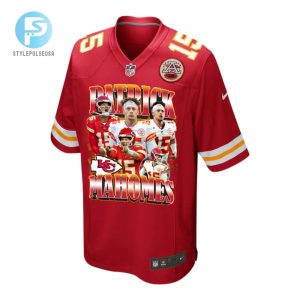 Patrick Mahomes 15 Kansas City Chiefs Cheers Game Jersey Men Red stylepulseusa 1 2