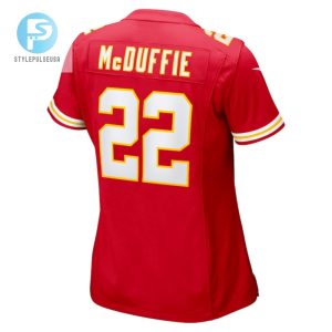 Trent Mcduffie 22 Kansas City Chiefs Women Game Jersey Red stylepulseusa 1 2