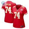 Jawaan Taylor 74 Kansas City Chiefs Women Game Jersey Red stylepulseusa 1