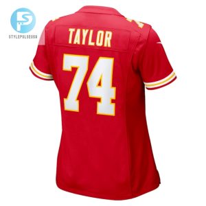 Jawaan Taylor 74 Kansas City Chiefs Women Game Jersey Red stylepulseusa 1 2