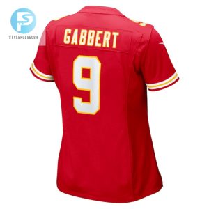 Blaine Gabbert 9 Kansas City Chiefs Women Game Jersey Red stylepulseusa 1 2