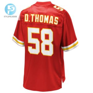 Derrick Thomas 58 Kansas City Chiefs Pro Line Men Retired Jersey Red stylepulseusa 1 2