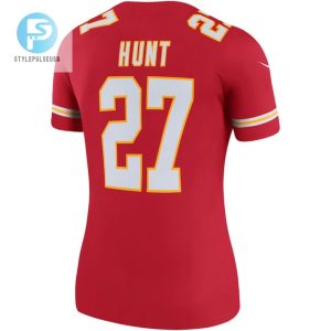 Kareem Hunt 27 Kansas City Chiefs Women Color Rush Legend Jersey Red stylepulseusa 1 2