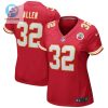 Marcus Allen 32 Kansas City Chiefs Women Game Retired Jersey Red stylepulseusa 1